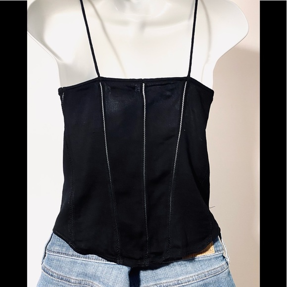 💚3/20$5/25💚Silence + Noise Black hook/eye clasp front - Picture 11 of 16